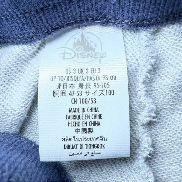 Disney’s Mickey Mouse Toddler Gray and Navy Jogger Pants with Zip Pockets Size 3 - Picture 8 of 8